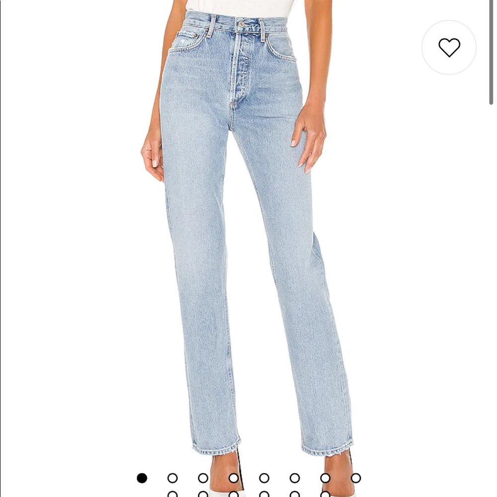 Agolde Lana Straight Jeans